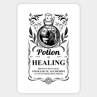 Potion of Healing: Black Version Sticker